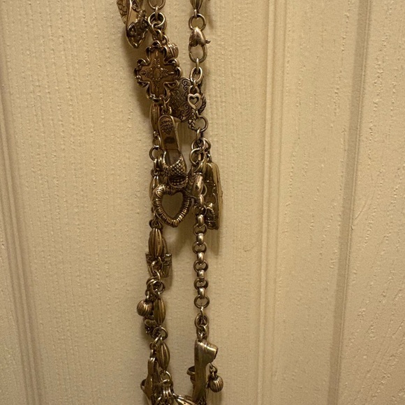 Brighton Vintage Shoe Charm Necklace - Picture 2 of 13